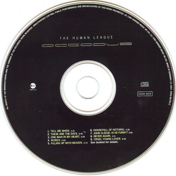 The Human League : Octopus (CD, Album)