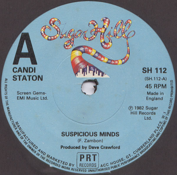 Candi Staton : Suspicious Minds (7", Single, Sol)