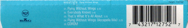 Westlife : Flying Without Wings (CD, Maxi, Enh)
