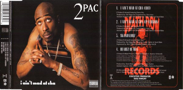 2Pac : I Ain't Mad At 'Cha (CD, Single)