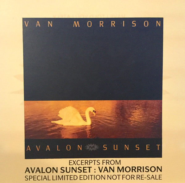 Van Morrison : Excerpts From Avalon Sunset (CD, Promo, Smplr)