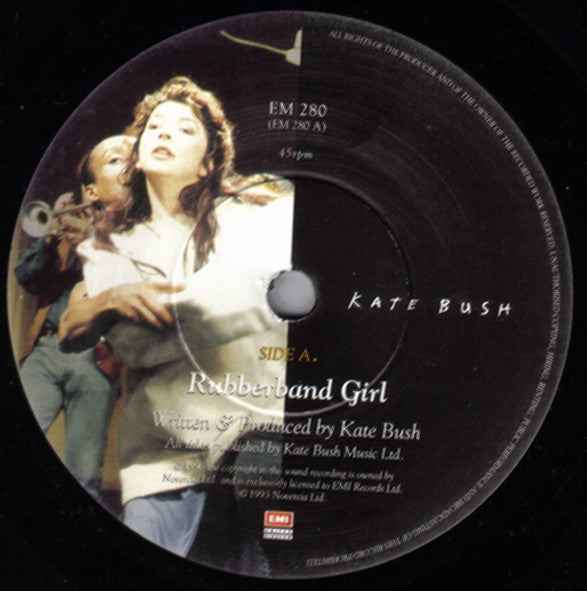 Kate Bush : Rubberband Girl (7", Single)