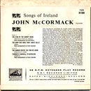 John McCormack (2), Edwin Schneider, Gerald Moore : Songs Of Ireland (7", EP, Mono)
