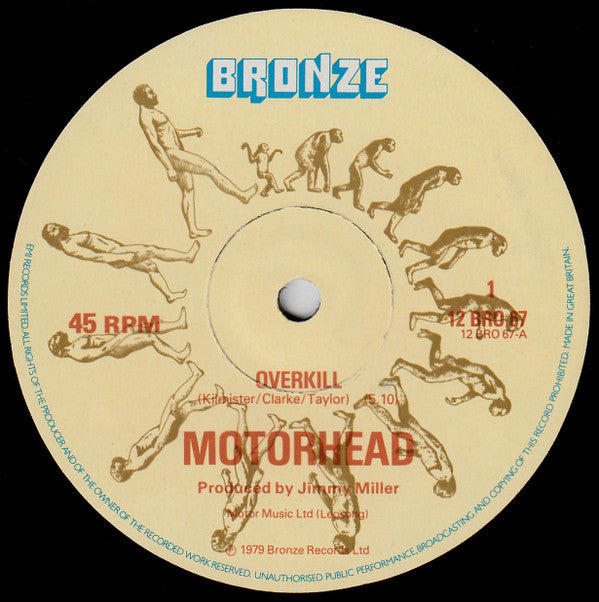 Motörhead : Overkill (12", Pla)