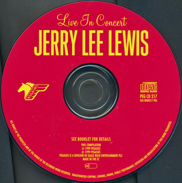 Jerry Lee Lewis : Live In Concert (CD, Comp)