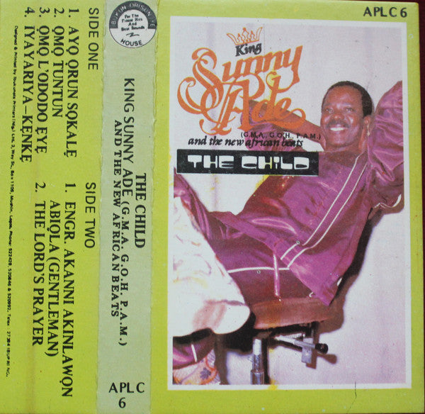 King Sunny Ade And The New African Beats : The Child (Cass, Album)