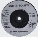Scritti Politti + Miles Davis : Oh Patti (7", Single, Sil)