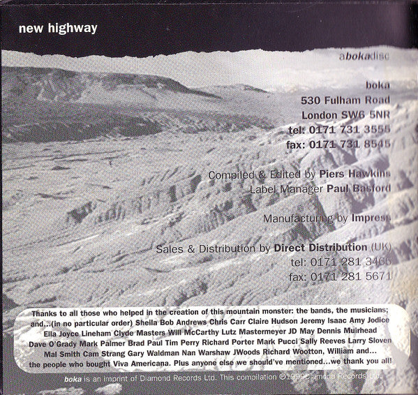 Various : New Highway - Return to Viva Americana  (CD, Album, Comp)