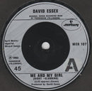 David Essex : Me And My Girl (Night-Clubbing) (7", Single)