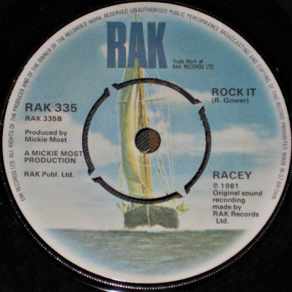 Racey : Little Darlin' (7", Single)