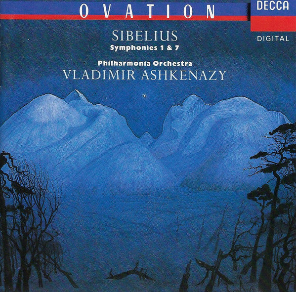 Jean Sibelius, Vladimir Ashkenazy, Philharmonia Orchestra : Symphonies 1 & 7 (CD, Comp)