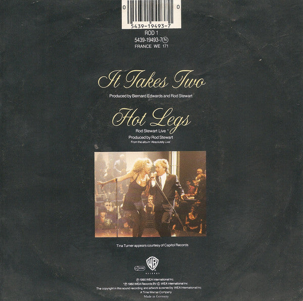 Rod Stewart & Tina Turner : It Takes Two (7", Single, Lar)