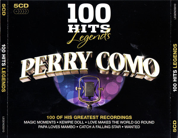 Perry Como : 100 Of His Greatest Recordings (5xCD, Comp)