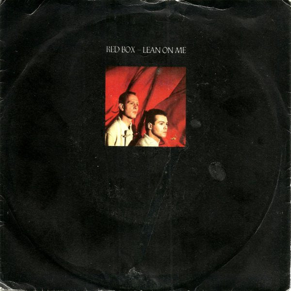 Red Box : Lean On Me (7", Single, Pap)